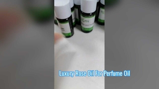 高級フレグランスを作る香水用ローズオイル